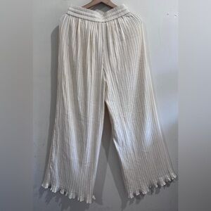 Rue Stiic Chic Cream Wide Leg Women's Pants